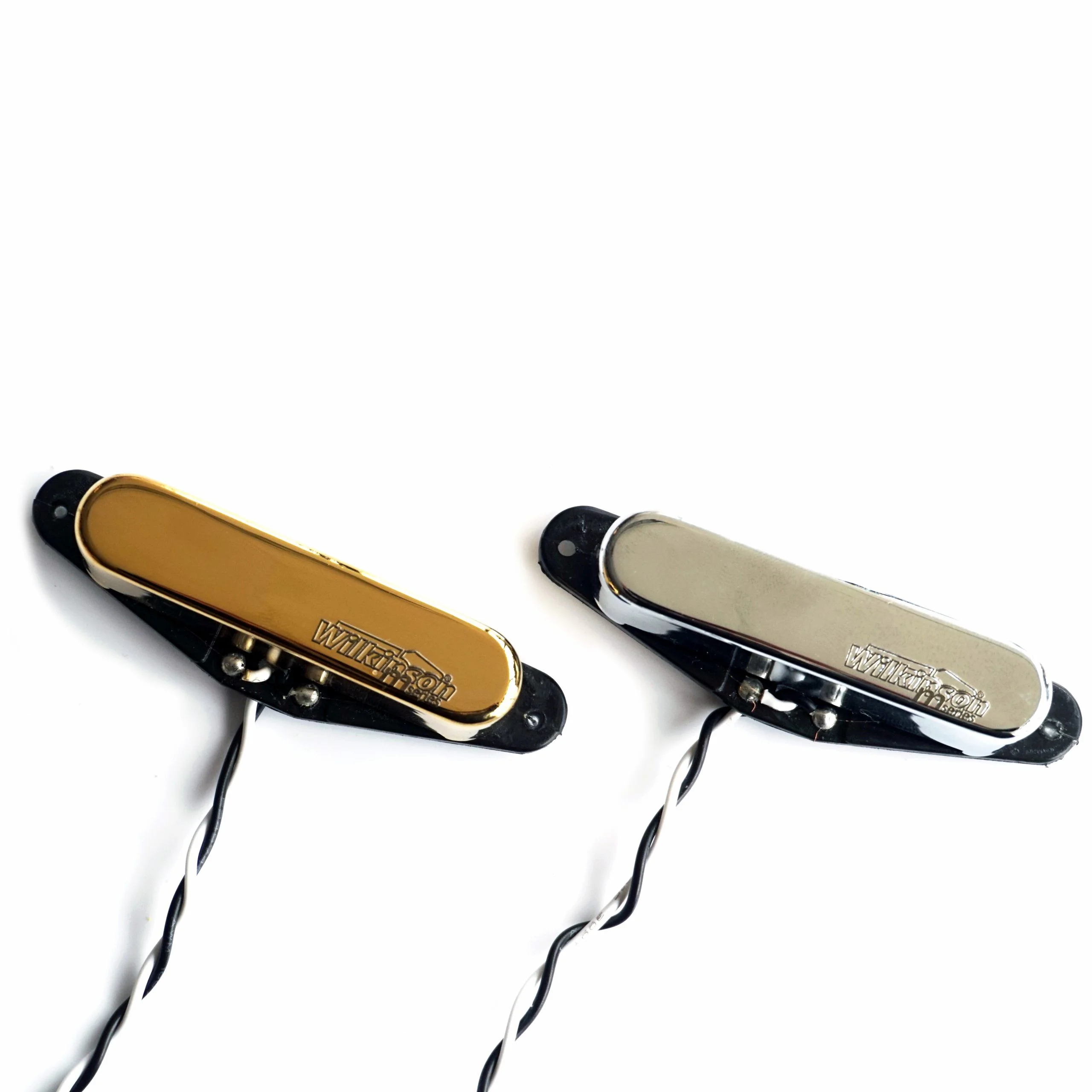 Wilkinson WOV Neck Pickup Vintage Single Coil for Telecaster Guitars - Chrome, Gold