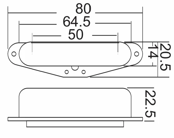 Wilkinson WOV Pickup Set Bridge Neck Gold Vintage Single Coil for Telecaster Guitars - Image 6