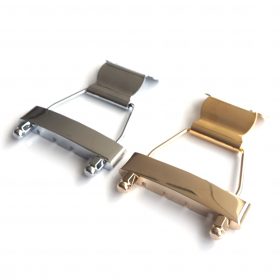 Trapeze Tailpiece Short for Bass Guitars - Chrome, Gold