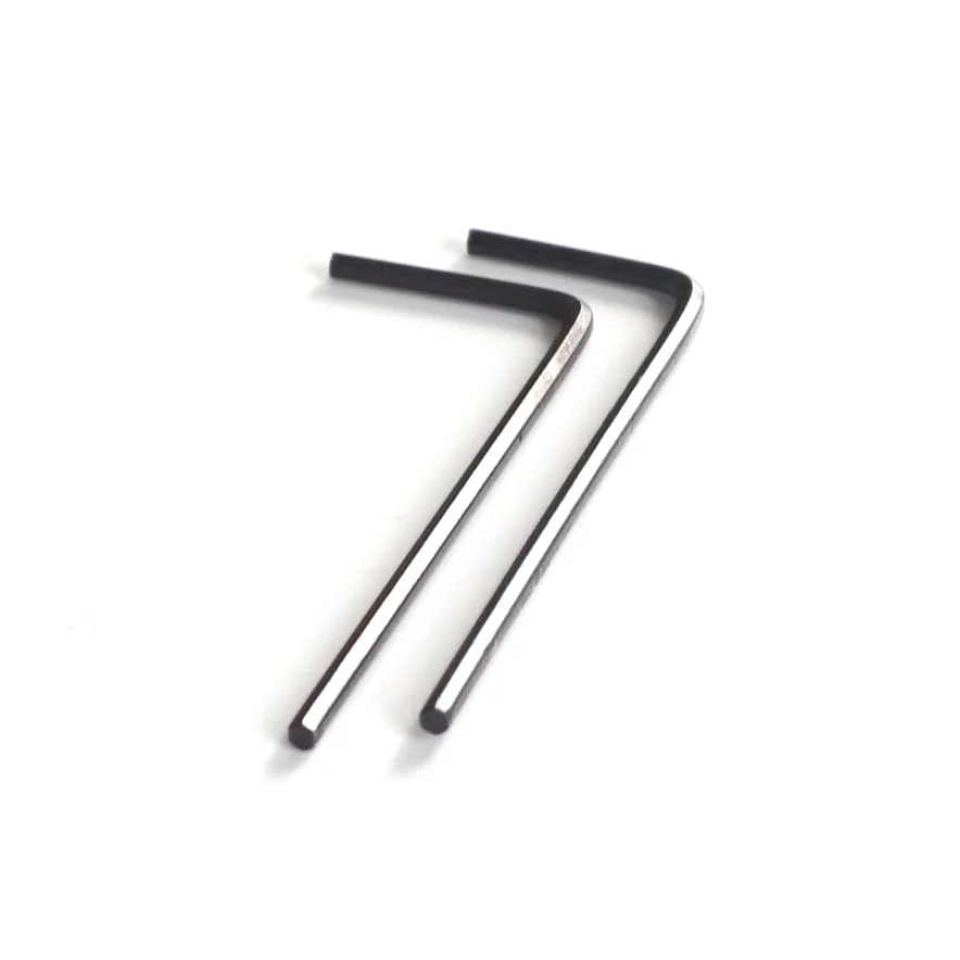2x Saddle Adjustment Allen Key for Electric Guitars - 1.5mm Black Guitar Anatomy