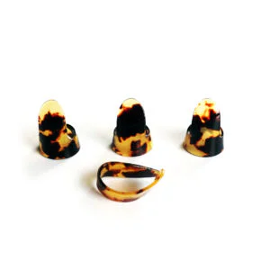 Finger & Thumb Pick Set Tortoise Shell Dr Sherpa | Guitar Anatomy