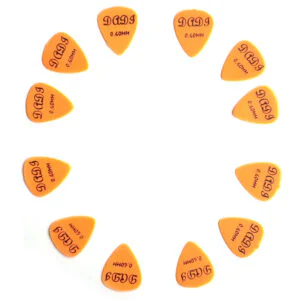 12x Matte Guitar Picks Soft Touch Extra Grip Plectrums Dadi Mixed Set Acoustic Electric - Choice of Gauge | Guitar Anatomy