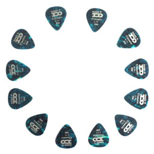 12x Pearloid Guitar Picks Plectrums Dadi Acoustic Electric - Choice of Gauge | Guitar Anatomy