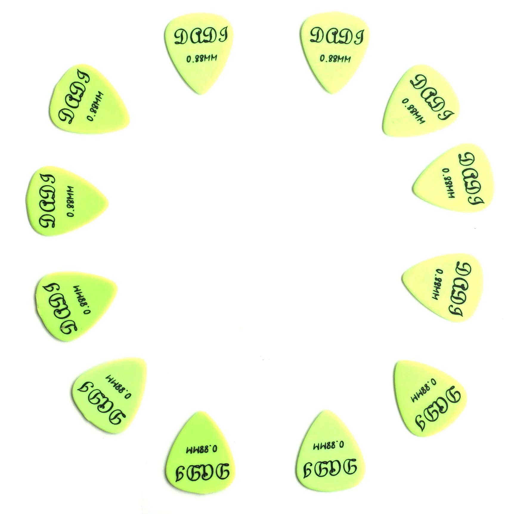 12x Matte Guitar Picks Soft Touch Extra Grip Plectrums Dadi Mixed Set Acoustic Electric - Choice of Gauge | Guitar Anatomy
