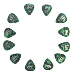 12x Pearloid Guitar Picks Plectrums Dadi Acoustic Electric - Choice of Gauge | Guitar Anatomy