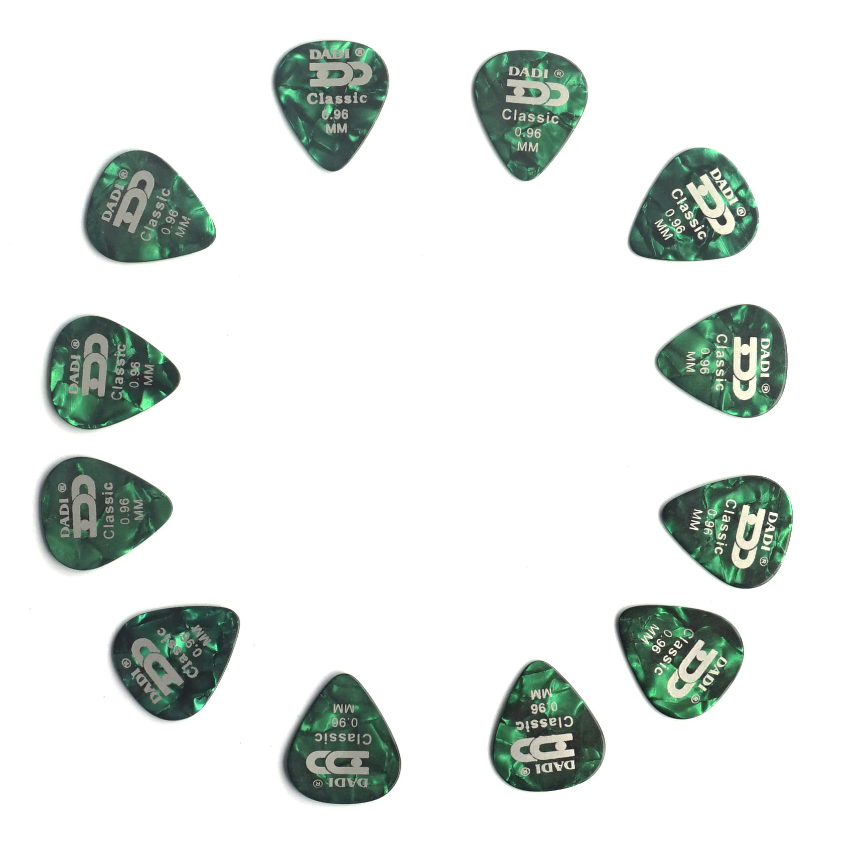 12x Pearloid Guitar Picks Plectrums Dadi Acoustic Electric - Choice of Gauge | Guitar Anatomy