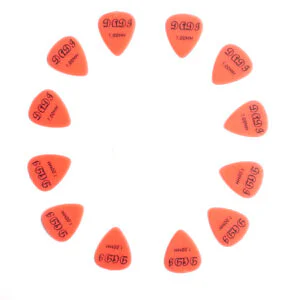 12x Matte Guitar Picks Soft Touch Extra Grip Plectrums Dadi Mixed Set Acoustic Electric - Choice of Gauge | Guitar Anatomy
