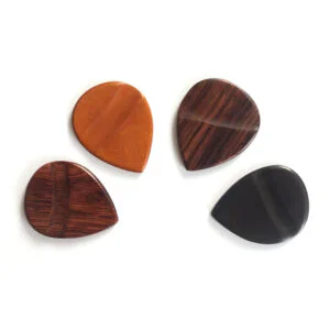 Exotic Wood Handmade Guitar Picks Plectrums | Guitar Anatomy