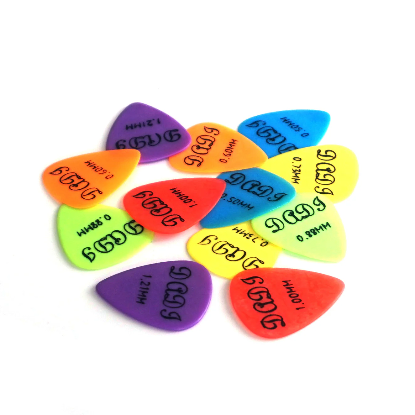 12x Matte Guitar Picks Soft Touch Extra Grip Plectrums Dadi Mixed Set Acoustic Electric | Guitar Anatomy