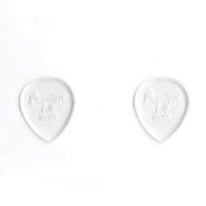 6x Small Stubby Guitar Picks Plectrums Dadi Lexan Acoustic Electric with Pick Holder - Choice of Gauge | Guitar Anatomy