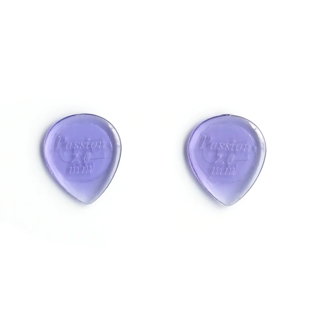6x Small Stubby Guitar Picks Plectrums Dadi Lexan Acoustic Electric with Pick Holder - Choice of Gauge | Guitar Anatomy