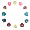 12x Pentagon Guitar Picks Plectrums Dadi Acoustic Electric - Choice of Gauge | Guitar Anatomy