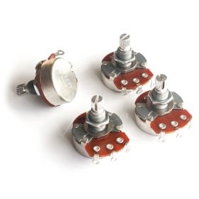 Alpha Guitar Pots – Full Size Potentiometer Vol / Tone 250k 500k A or B Linear/logarithmic