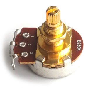 GA Guitar Pots – Gold Potentiometer 250k 500k | Guitar Anatomy