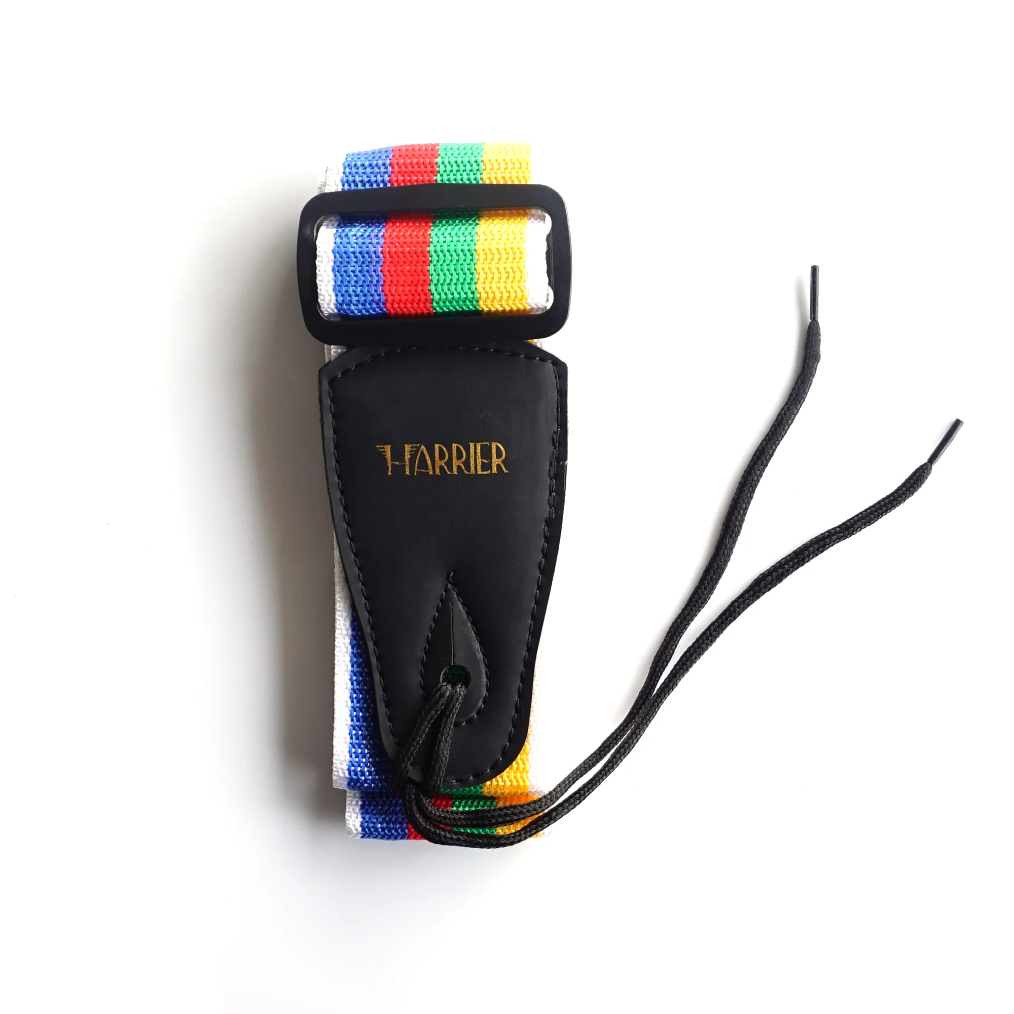 Harrier Guitar Strap – White Coloured Stripe | Guitar Anatomy