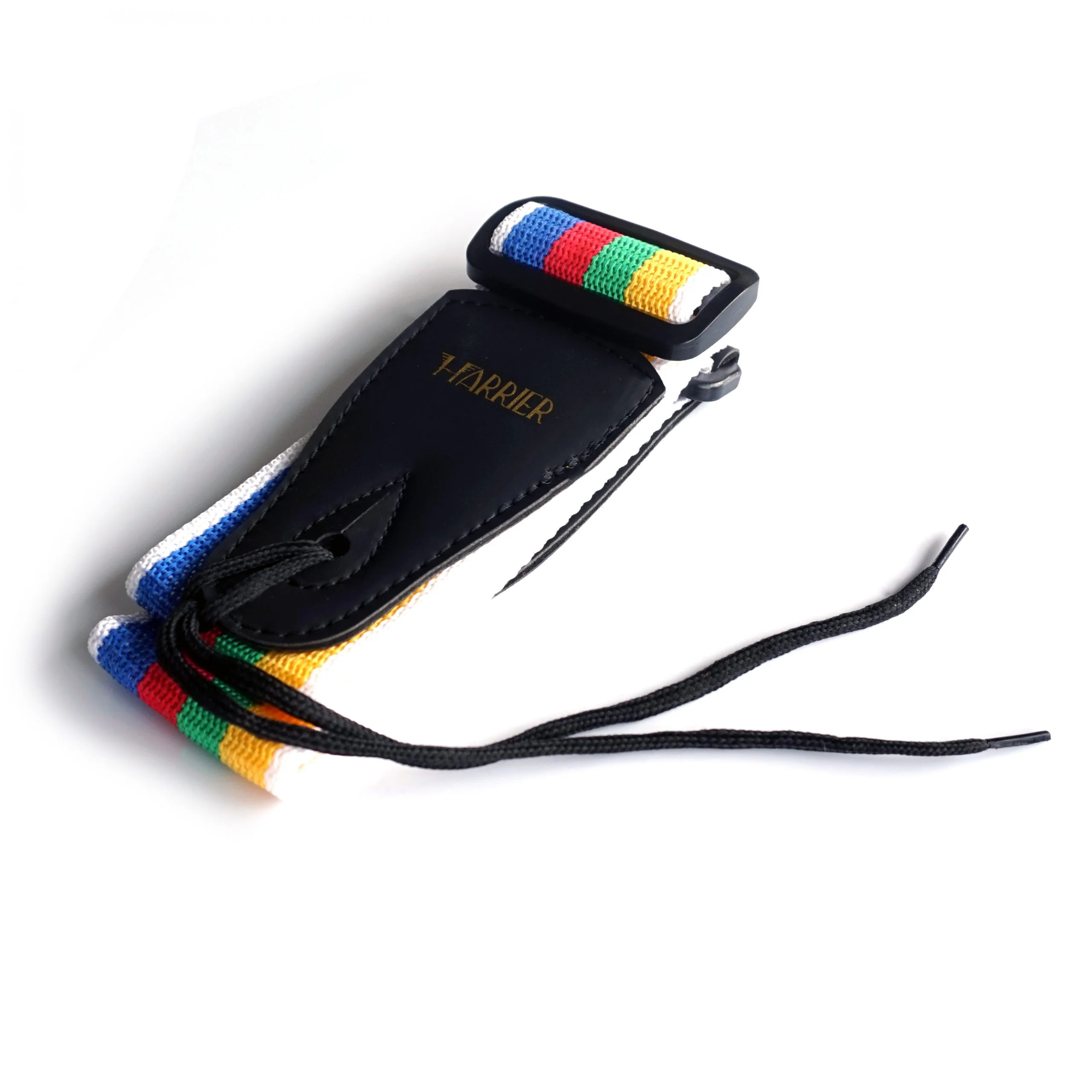 Harrier Guitar Strap – White Coloured Stripe | Guitar Anatomy