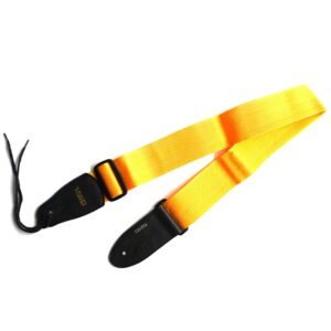 Harrier Guitar Strap – Classic Yellow | Guitar Anatomy