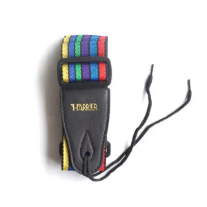 Harrier Guitar Strap – Black Coloured Stripe | Guitar Anatomy