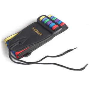 Harrier Guitar Strap – Black Coloured Stripe | Guitar Anatomy