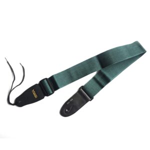 Harrier Guitar Strap – Classic Dark Green | Guitar Anatomy