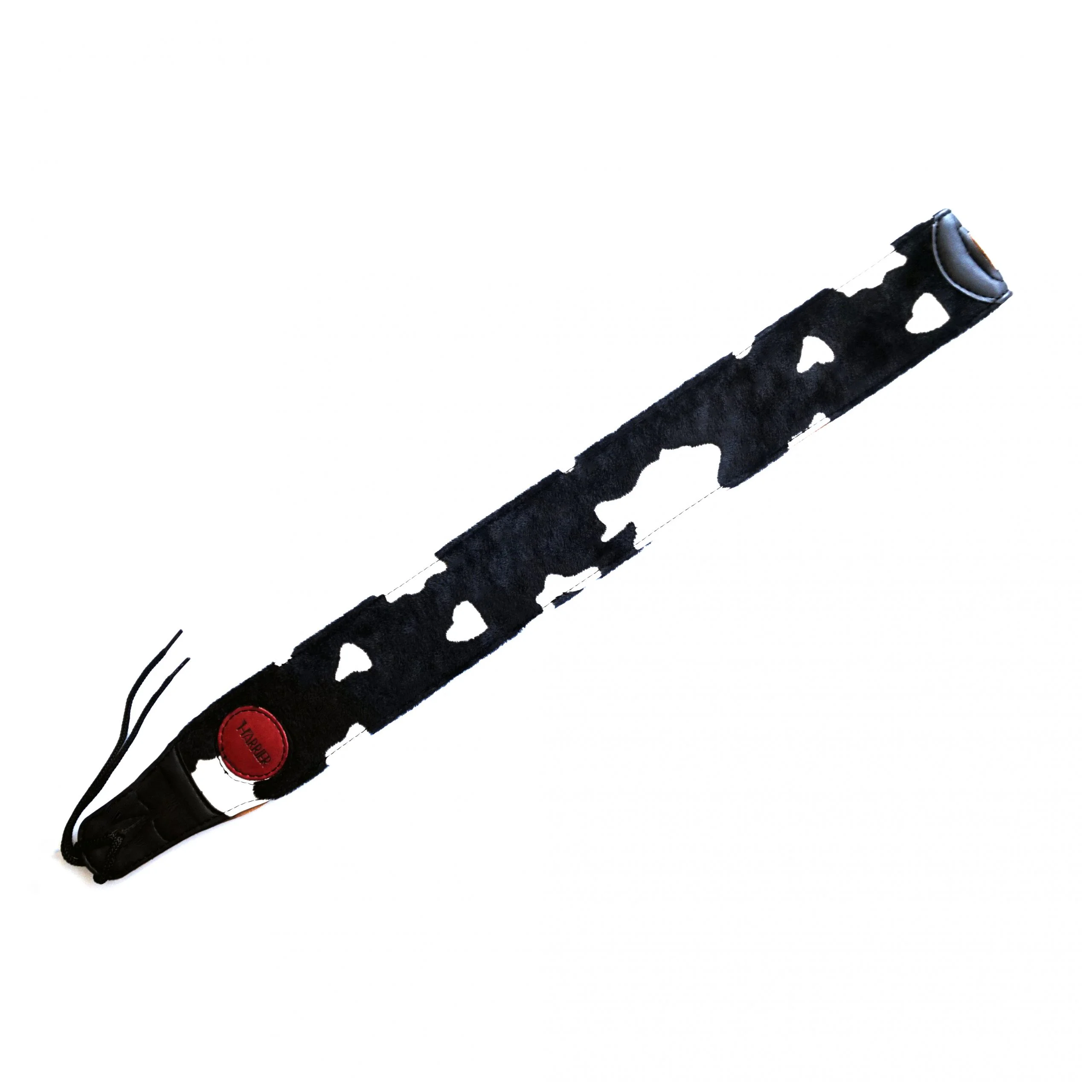 Harrier Guitar Strap – Cow Cowhide Fur Leather | Guitar Anatomy
