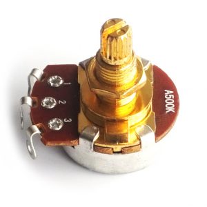 GA Guitar Pots – Gold Potentiometer 250k 500k | Guitar Anatomy