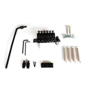 Left Handed Floyd Rose Licensed Tremolo System - Double locking - Full Kit - Black | Guitar Anatomy