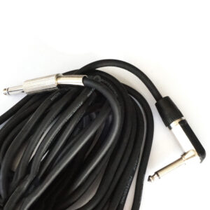 Jack Lead 5m Guitar Cable Right Angle 90 degrees 6.35mm | Guitar Anatomy