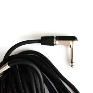 Jack Lead 5m Guitar Cable Right Angle 90 degrees 6.35mm | Guitar Anatomy