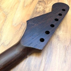 Stratocaster Compatible Wenge Pro Guitar Neck Stainless Steel 22 Fret