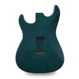 Stratocaster Guitar Body SSS - Transparent Blue - 2 Piece American Alder | Guitar Anatomy