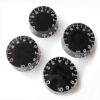 Left Handed Speed Control Knobs – Black | Guitar Anatomy