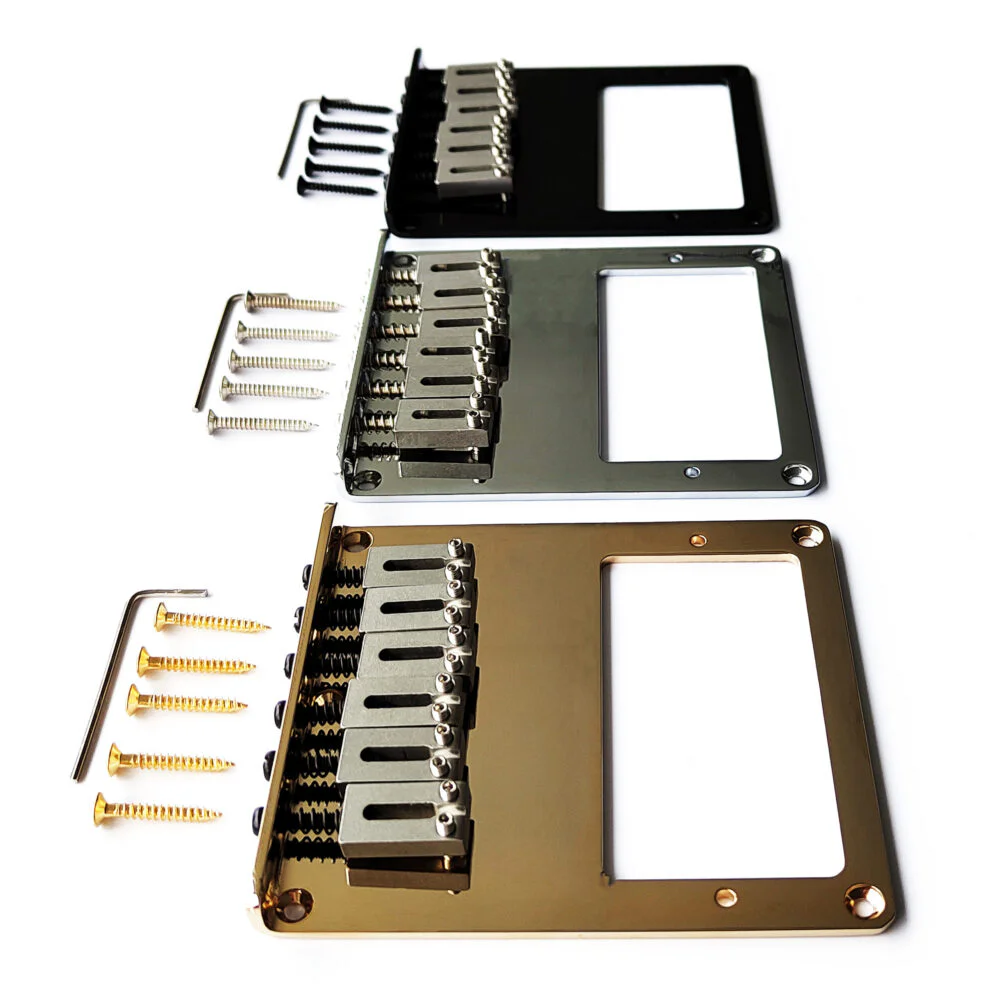 Telecaster Humbucker Bridge with Steel 6 Sustainer saddles | Guitar Anatomy