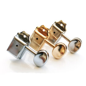 Guitar Anatomy Vintage Tuners for Stratocaster and Telecaster Guitars – 6 Inline – GA55 Machine Heads