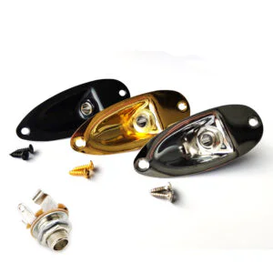 Stratocaster Jack Plate and Socket 1'4 Mono | Guitar Anatomy