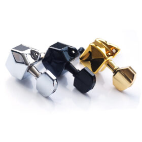 Guitar Anatomy Vintage Tuners for Stratocaster and Telecaster Guitars – 6 Inline – GA22 Machine Heads