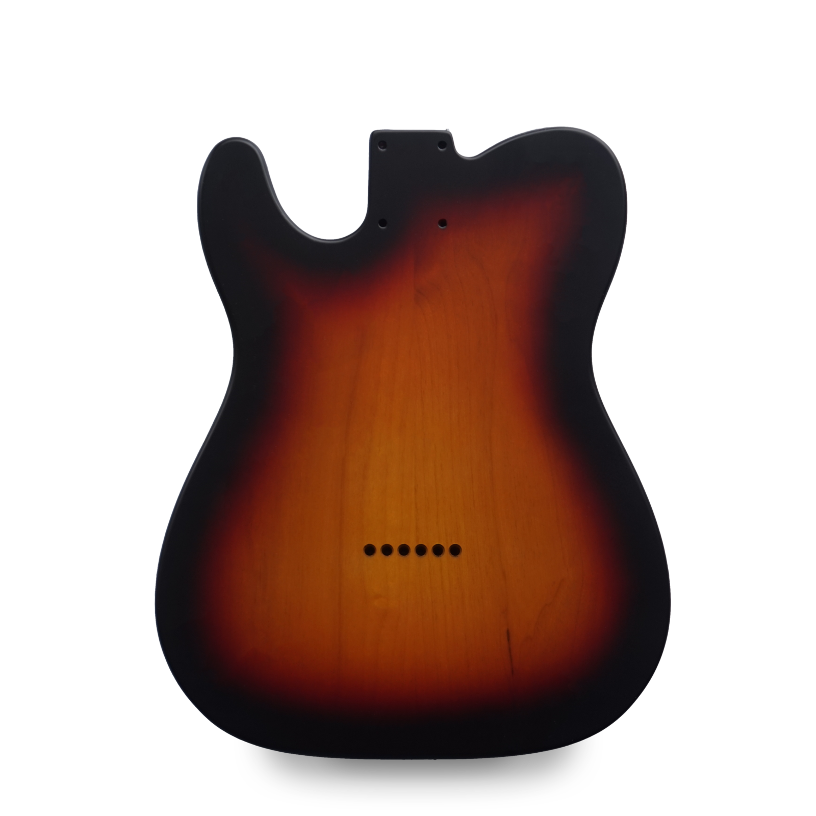 Telecaster Guitar Body Sunburst Nitro Satin 2 Piece American Alder Guitar Anatomy