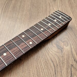 Roasted Maple and Rosewood Guitar Neck