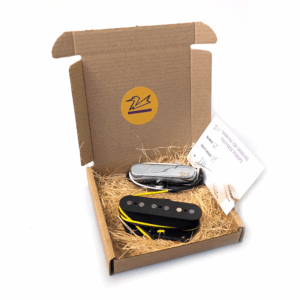 Fuzzy Duck Telecaster Gold series packaging