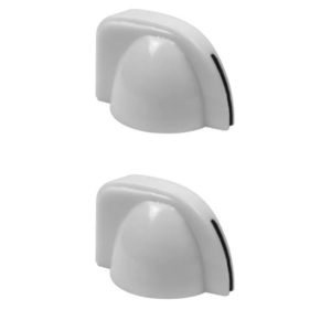 White Vintage Style Chicken Head Knobs