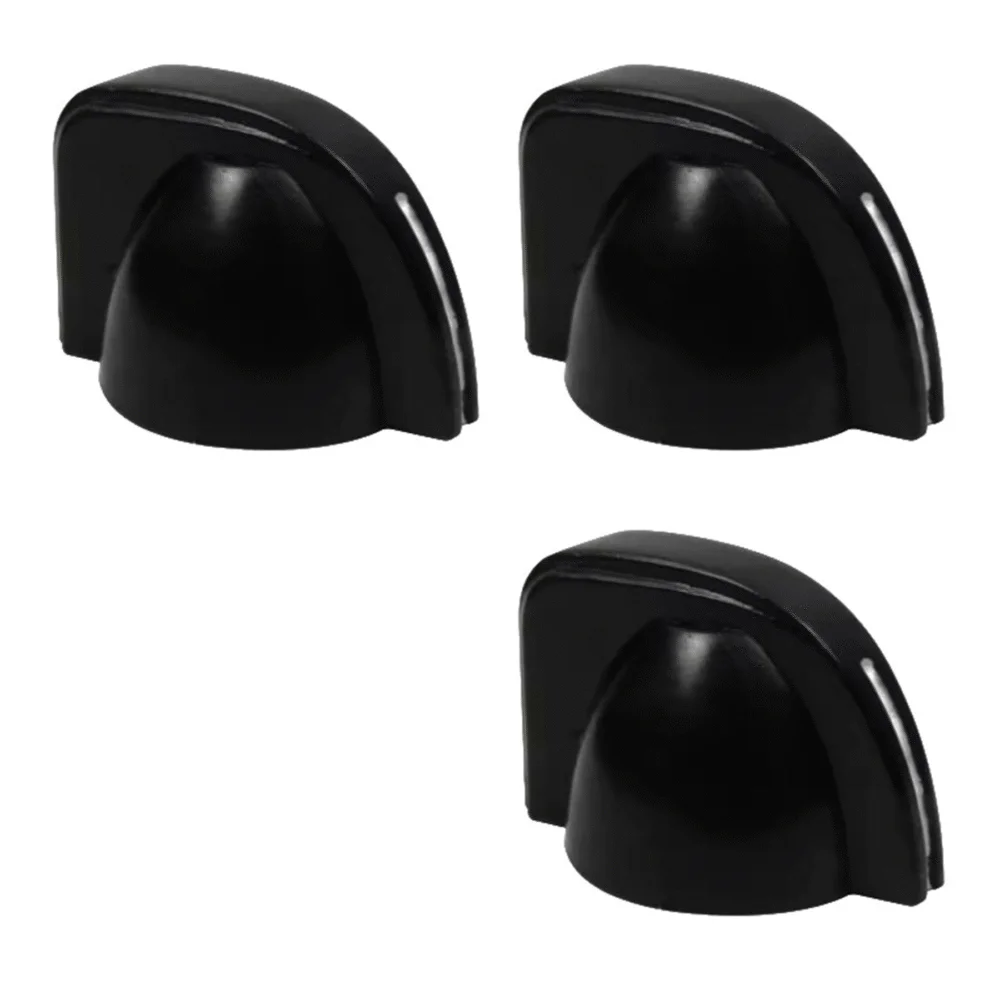 Vintage Style Black Chicken Knobs