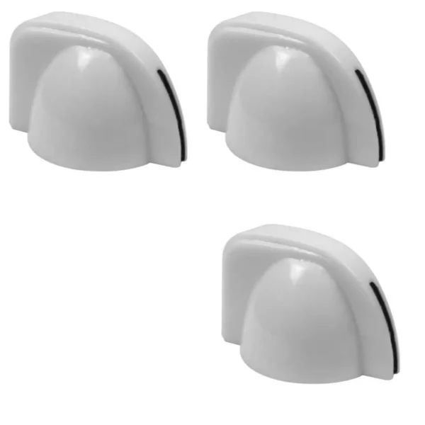 White Vintage Style Chicken Head Knobs