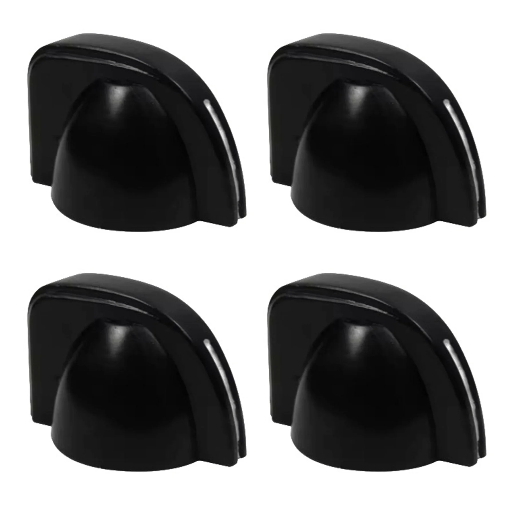 Vintage Style Black Chicken Knobs