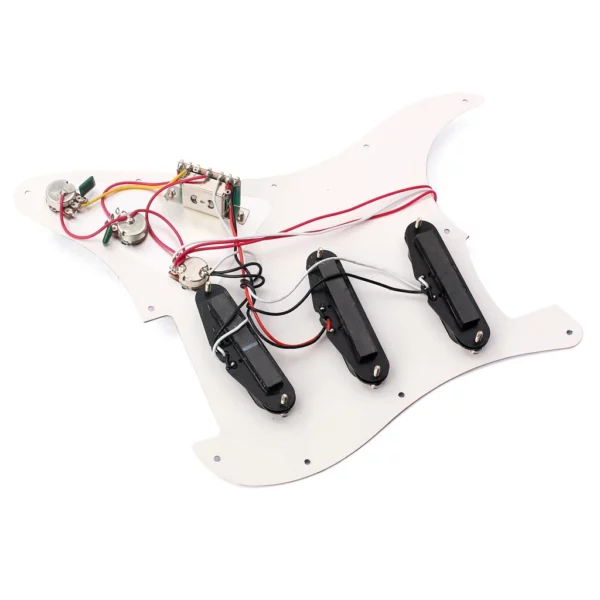 Left Handed Loaded Stratocaster Guitar Pickguard Prewired | Guitar Anatomy