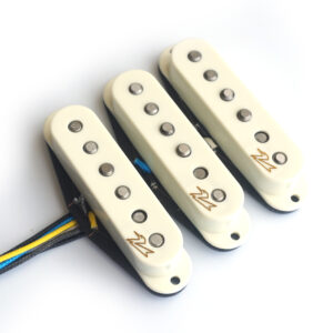Fuzzy Duck™ Gold Series Single Coil Pickups for Stratocasters (Vintage White Full Set) | Guitar Anatomy