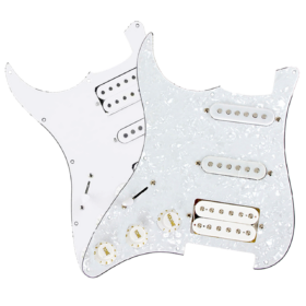 Left Handed Loaded Stratocaster Electric Guitar Pickguard Scratchplate Prewired