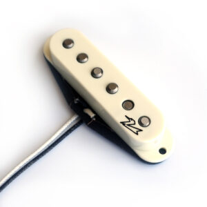 Fuzzy Duck™ Black Series Single Coil Pickups for Stratocasters (Vintage White Full Set) | Guitar Anatomy