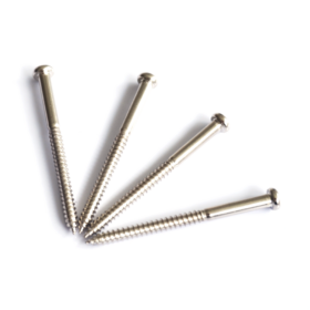 Jazz Bass P90 Pickup Mounting Screws Chrome – 2, 4, 8 or 20