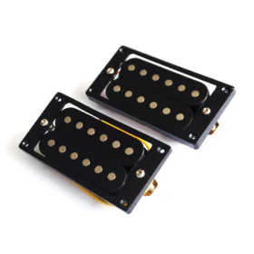 Modern Humbucker Pickups for Les Paul Guitars - Black