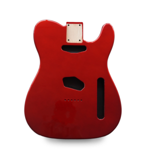 Telecaster Guitar Body - Metallic Red - 2 Piece American Alder | Guitar Anatomy
